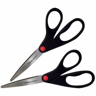 OD STRAIGHT 8  SCISSORS 2PK