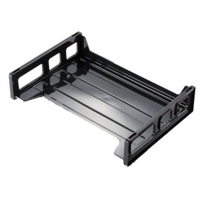 KORR STACK TRAY, LETTER BLACK
