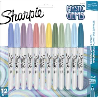 SHARPIE FN PERM MYSTIC GEMS 12