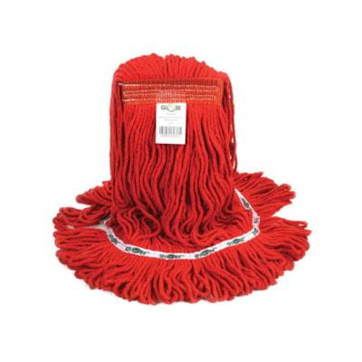 LOOPED END WET MOP RED 20OZ