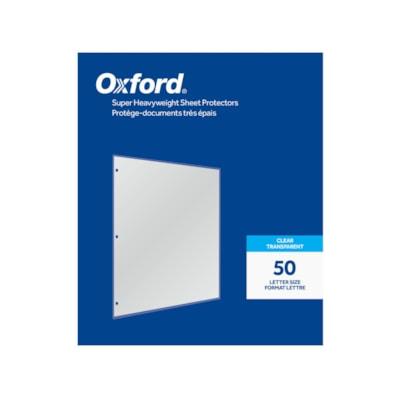 OXF REC SHEET PROT LETT 50PK