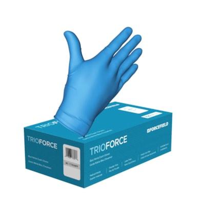 4 MIL TRIO NITRILE, GLOVE, MED