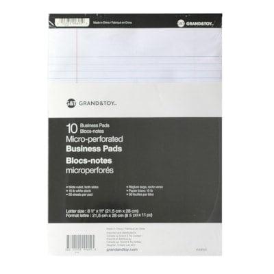 G&T BIZ PAD WIDE RULE LETTER