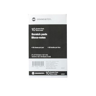 SCRATCH PAD WHT 3X5 96 SHT