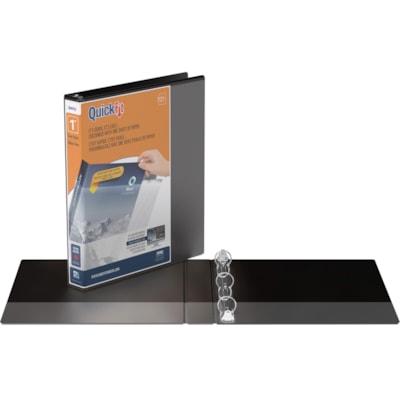QUICKFIT BINDER 1  BLCK ROUND