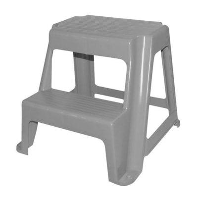 GREY 2 STEP STOOL