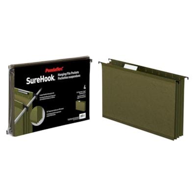SUREHOOK HANG FILE LGL GRN 4PK