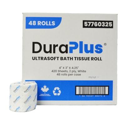 DURA+ TOILET TISS 48X420SHT