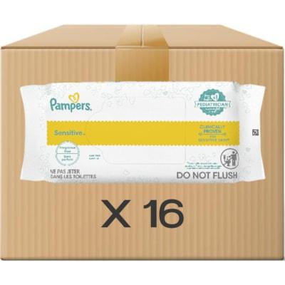 PAMPERS WIPES SENS 16X18WIPES
