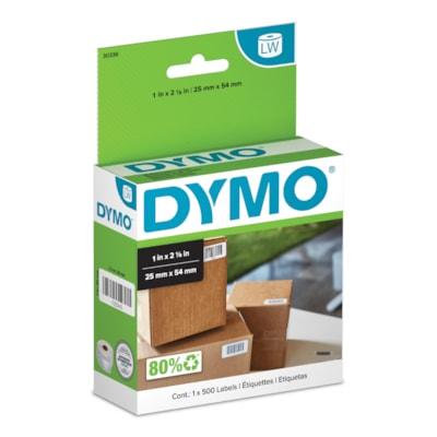 DYMO LW LABELS 1 X2-1/8  500BX