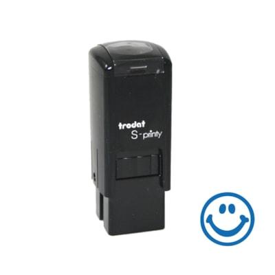 STAMP BLU -HAPPY FACE-SELF INK