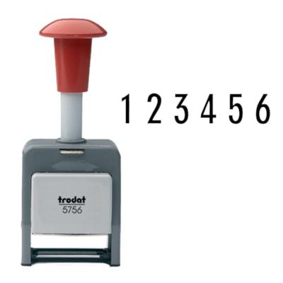 6 WHEEL AUTOMATIC NUMBERING