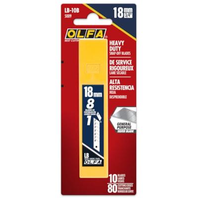 OLFA 18MM SNAP-OFF BLADES 10PK