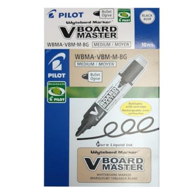 VBOARD DRY ERASE MARKER BLK