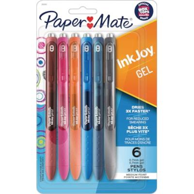 PM INKJOY GEL 6CT ASST POWER