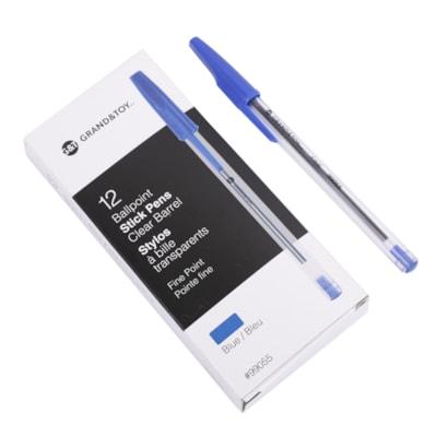 BALLPT PEN FINE BLUE