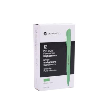 HIGHLIGHTER - PEN STYLE -GREEN