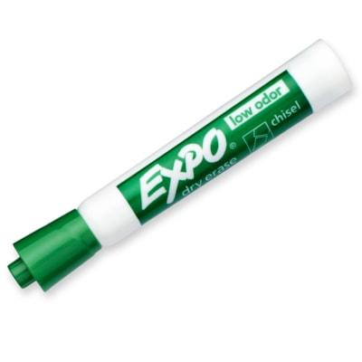 MARKER DRY ERASE BROAD GREEN
