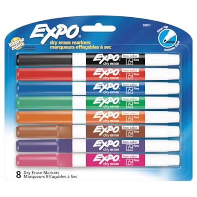 EXPO D/E MARKER 8PK ASST