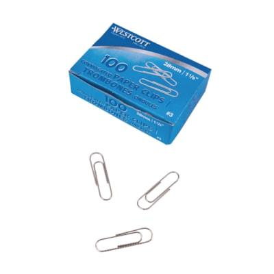 PAPER CLIPS - NICKLE PLATED