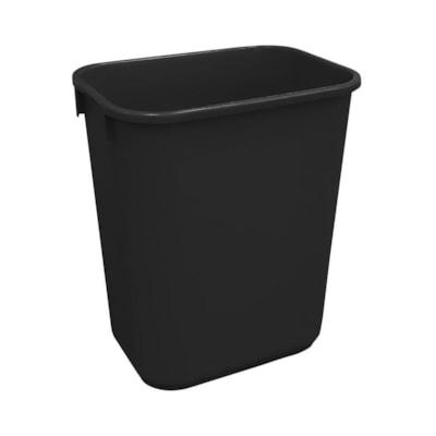 SOFT WASTEBASKET 39L BLACK