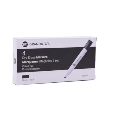 G&T DRY ERASE MARKERS CHISEL