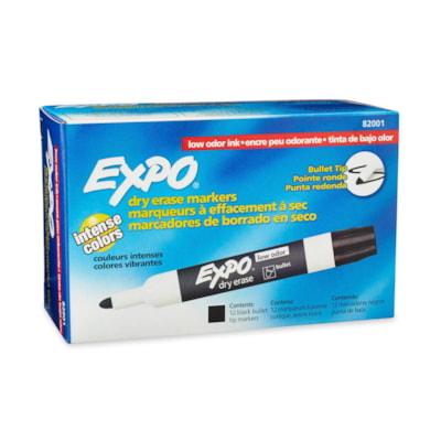 EXPO D/E MARKER BULLET BLKX12