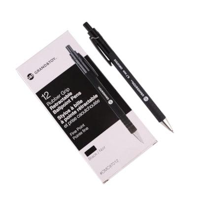 G&T RET. RUBBER GRIP PEN FINE