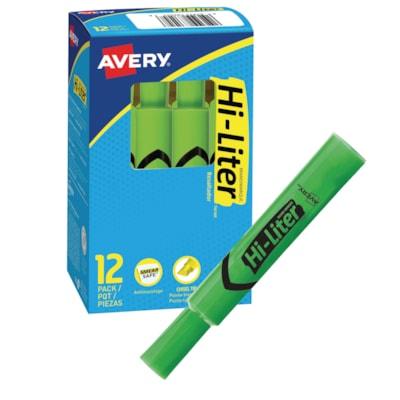 HI-LITER  DESK STYLE FL.GREEN