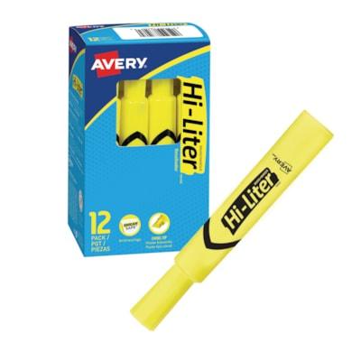 HI-LITER DESK STYLE FL YELLOW