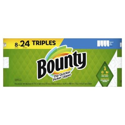 BOUNTY 8PK SAS TRIPLE ROLL