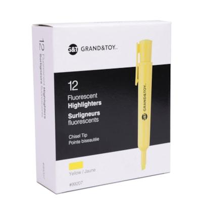 HIGHLIGHTER FLUORESCENT YELLOW