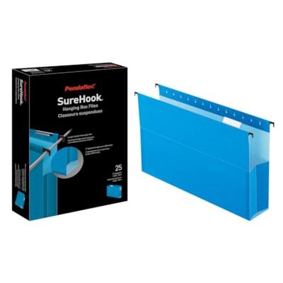 HANGING FILE POCKET LGL BLUE