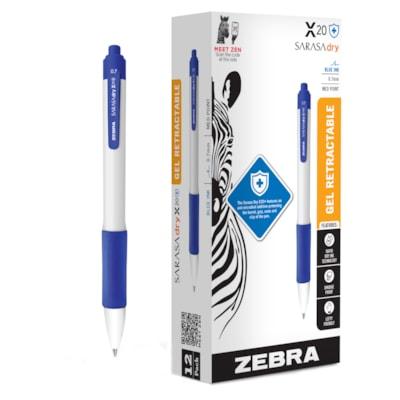 SARASA DRY RT GEL PEN BLU 12BX
