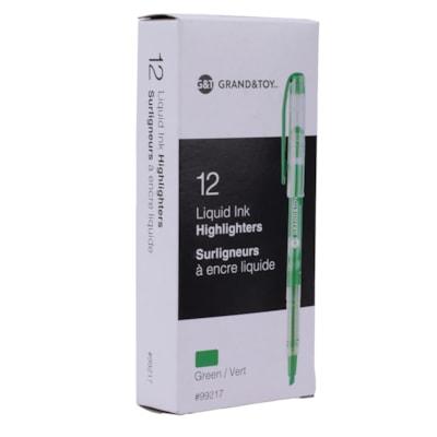 HLIGHTER G&T LIQUID INK LT.GRN