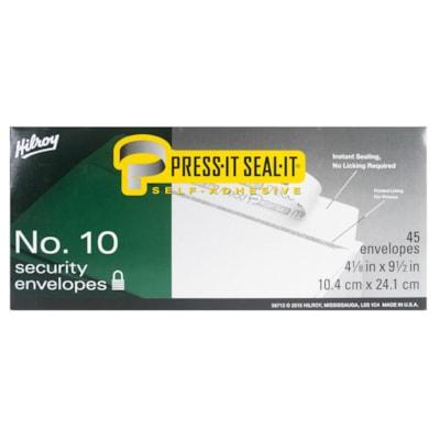 PRESS&SEAL-IT ENVLOPE #10 SECU