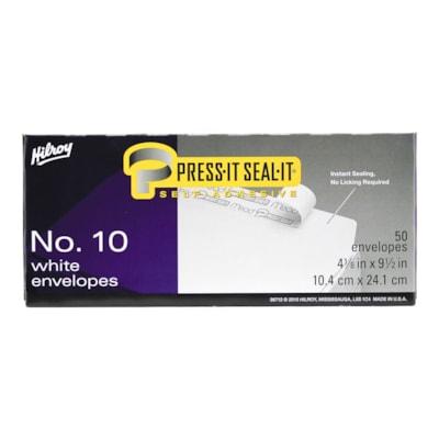 PRESS&SEAL-IT ENVELOPE #10 WHT