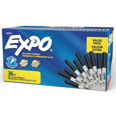 EXPO U/FINE D/E MARKER BLK 36