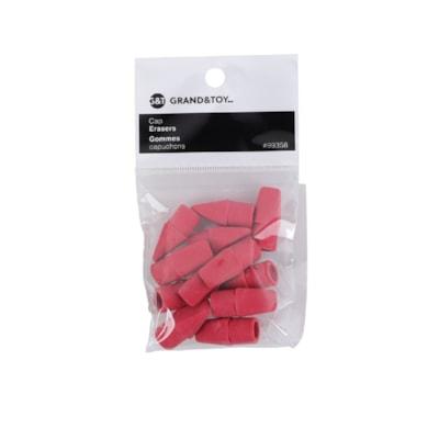 G&T ARROWHEAD ERASER CAPS 12PK