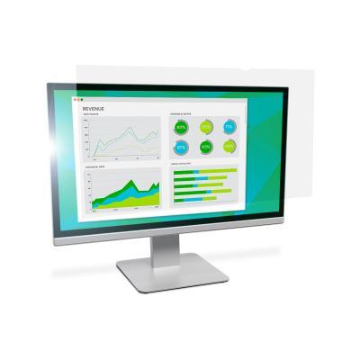3M Black Frameless Privacy Screen Filter For 21 1/2" Widescreen LCD Monitor