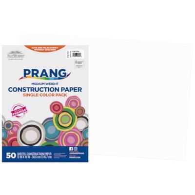 PAPER CONSTRUCTION WHT 12X18