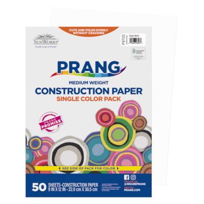 PAPER CONSTRUCTION WHITE 9X12