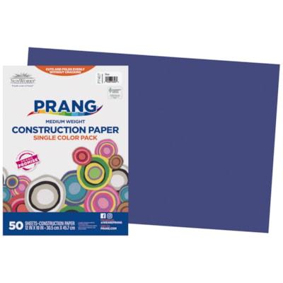 PAPER CONSTRUCTION 12X18 BLUE