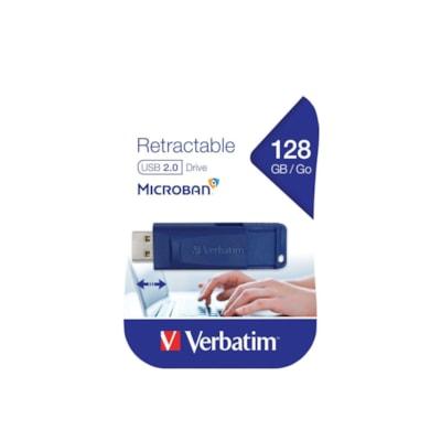 VERBATIM 128GB BLUE USB DRIVE
