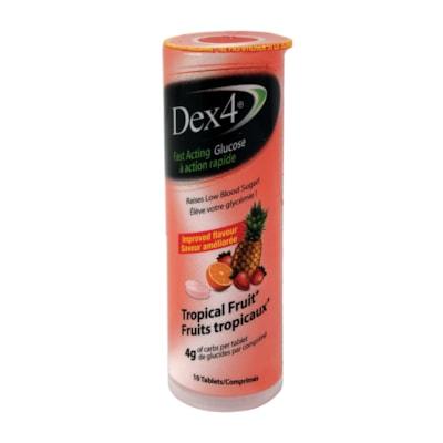 DEX4  GLUCOSE TABLETS, 10/PACK