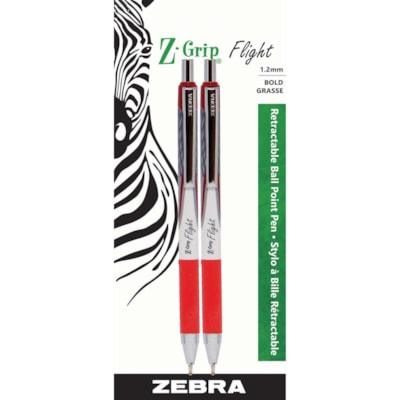 Z-GRIP FLIGHT RET RED 2PK