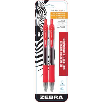 SARASA DRY X20 RED 2PK