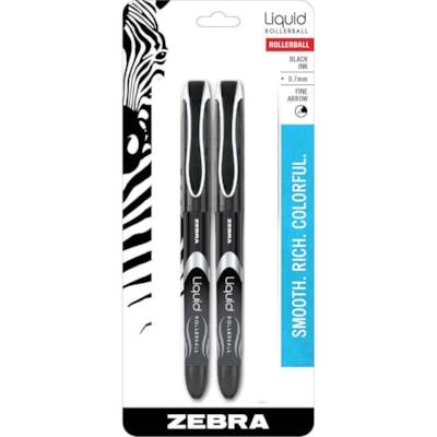 LIQUID ROLLERBALL BLACK 2PK