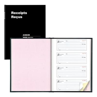 RECEIPT BK 3PT 2-3/4X7-1/8 BIL