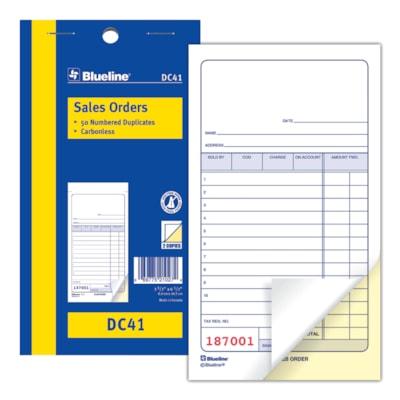SALES BK 2PT NCR 3-1/2X6-1/2